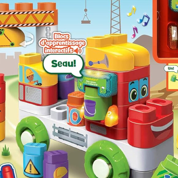 Leapfrog Leap Builders Block 123 Fix-It Truck (French Version) 2 Ans+ New in Box - Picture 7 of 16